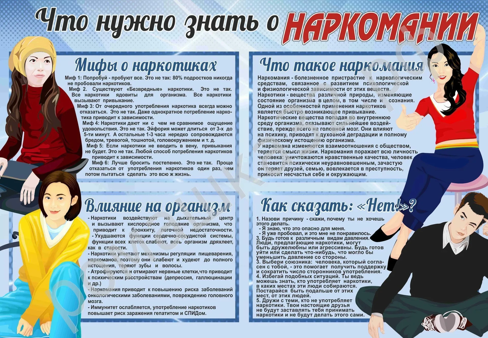 Что нужно знать о наркомании.